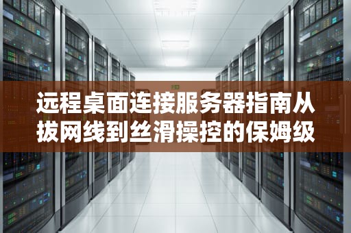远程桌面连接服务器指南从拔网线到丝滑操控的保姆级教学