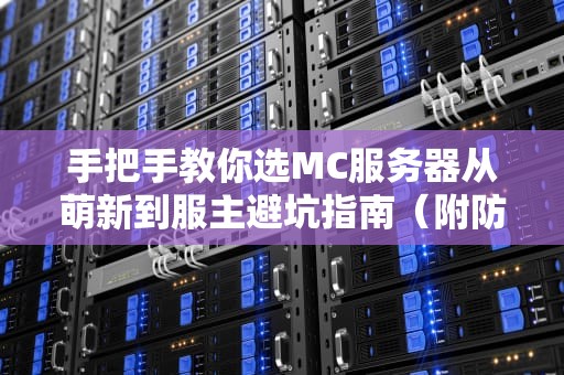 手把手教你选MC服务器从萌新到服主避坑指南（附防秃头攻略）
