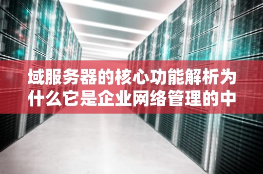 域服务器的核心功能解析为什么它是企业网络管理的中枢神经？