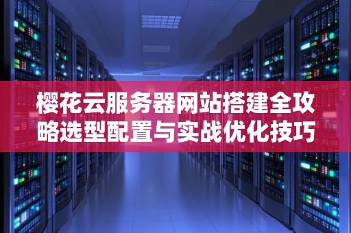樱花云服务器网站搭建全攻略选型配置与实战优化技巧