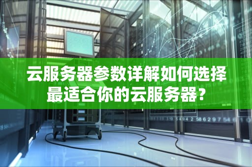 云服务器参数详解如何选择最适合你的云服务器？