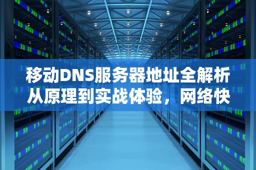 移动DNS服务器地址全解析从原理到实战体验，网络快递员换岗指南
