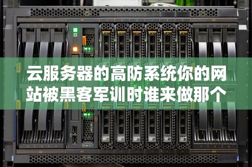 云服务器的高防系统你的网站被黑客军训时谁来做那个喊立正稍息的教导主任？