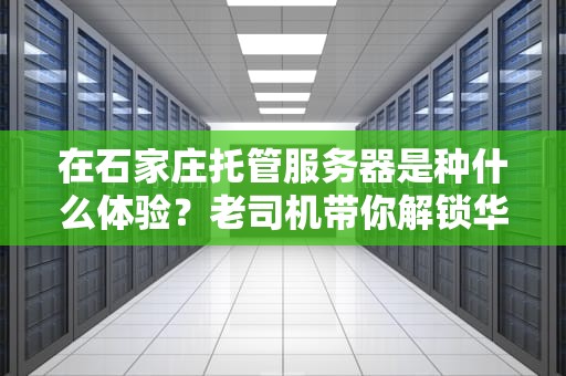 在石家庄托管服务器是种什么体验？老司机带你解锁华北IDC圈的秘密