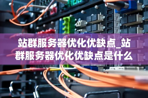 站群服务器优化优缺点_站群服务器优化优缺点是什么_站群服务器优化的优缺点分析