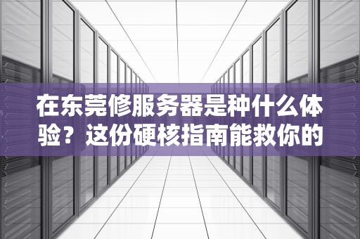 在东莞修服务器是种什么体验？这份硬核指南能救你的年终奖