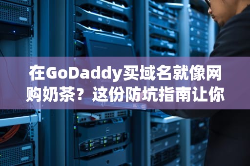 在GoDaddy买域名就像网购奶茶？这份防坑指南让你少交200%学费！