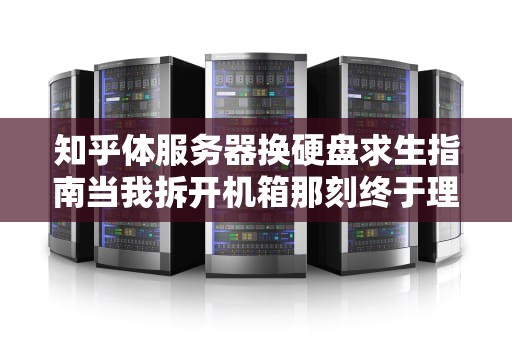 知乎体服务器换硬盘求生指南当我拆开机箱那刻终于理解了甲方爸爸的恐惧