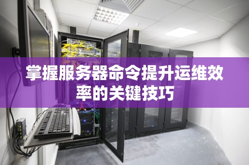 掌握服务器命令提升运维效率的关键技巧