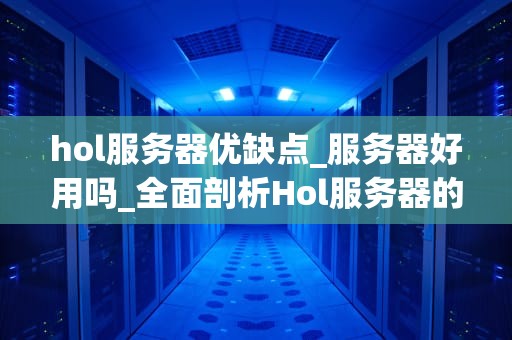 hol服务器优缺点_服务器好用吗_全面剖析Hol服务器的优缺点