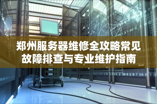 郑州服务器维修全攻略常见故障排查与专业维护指南