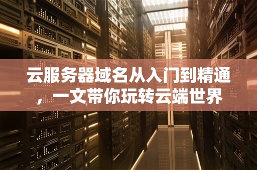 云服务器域名从入门到精通，一文带你玩转云端世界