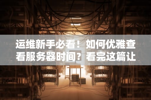 运维新手必看！如何优雅查看服务器时间？看完这篇让你成为人间校时仪