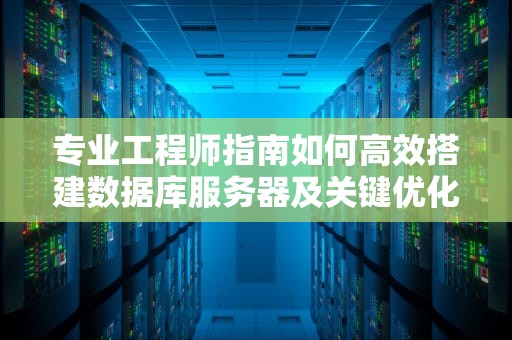 专业工程师指南如何高效搭建数据库服务器及关键优化策略（附实战建议）