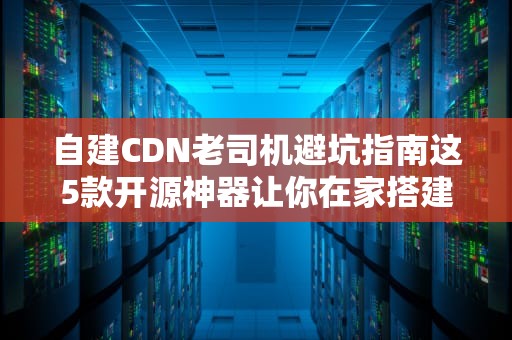 自建CDN老司机避坑指南这5款开源神器让你在家搭建全球快递站