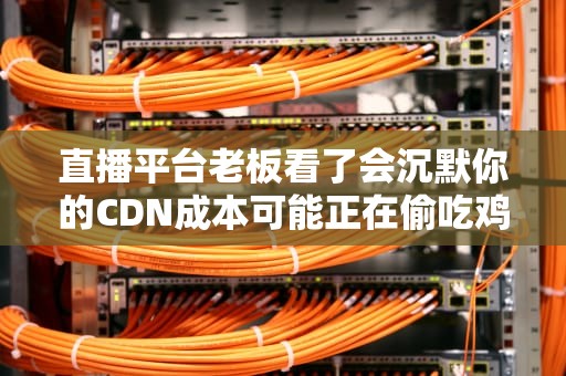 直播平台老板看了会沉默你的CDN成本可能正在偷吃鸡腿！
