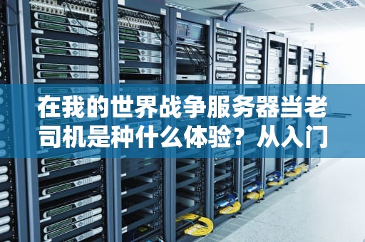 在我的世界战争服务器当老司机是种什么体验？从入门到精通全攻略