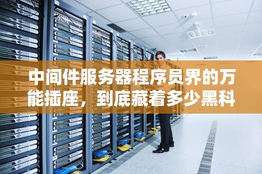中间件服务器程序员界的万能插座，到底藏着多少黑科技？