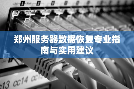 郑州服务器数据恢复专业指南与实用建议