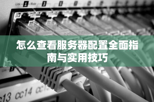 怎么查看服务器配置全面指南与实用技巧
