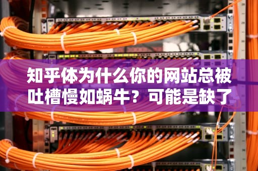 知乎体为什么你的网站总被吐槽慢如蜗牛？可能是缺了CDN加速服务器这个外挂！