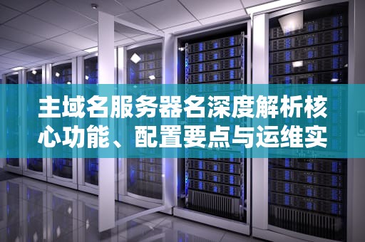主域名服务器名深度解析核心功能、配置要点与运维实战指南