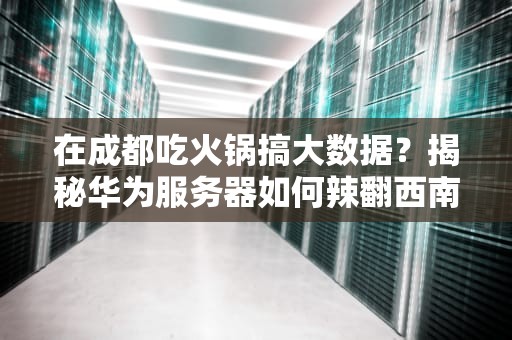 在成都吃火锅搞大数据？揭秘华为服务器如何辣翻西南智算江湖