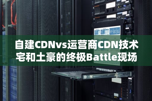 自建CDNvs运营商CDN技术宅和土豪的终极Battle现场