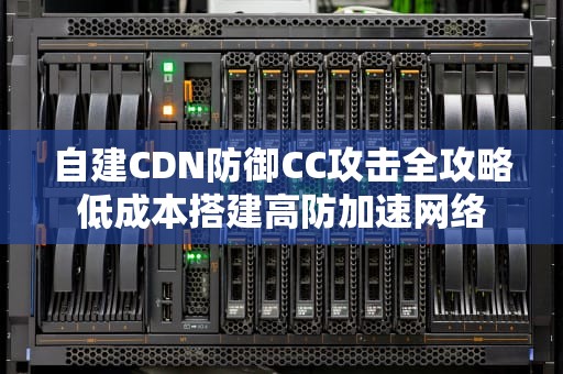 自建CDN防御CC攻击全攻略低成本搭建高防加速网络