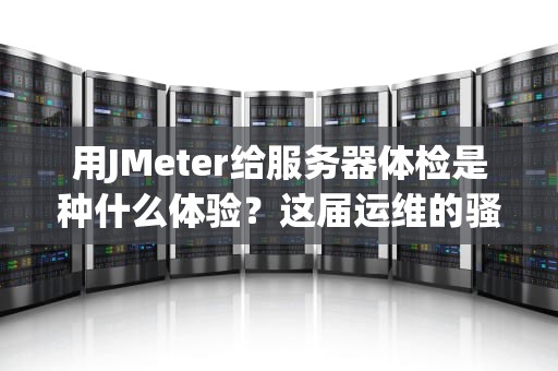 用JMeter给服务器体检是种什么体验？这届运维的骚操作太硬核了！
