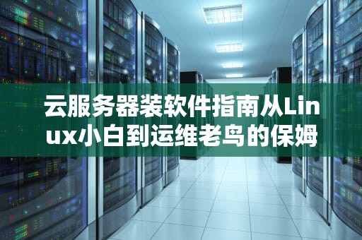 云服务器装软件指南从Linux小白到运维老鸟的保姆级教学