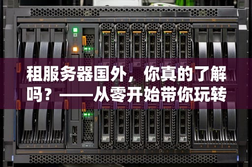 租服务器国外，你真的了解吗？——从零开始带你玩转海外服务器租赁