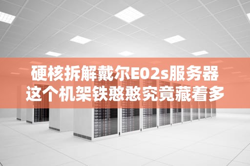硬核拆解戴尔E02s服务器这个机架铁憨憨究竟藏着多少黑科技？