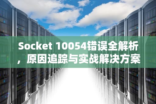 Socket 10054错误全解析，原因追踪与实战解决方案，socket 10054 错误