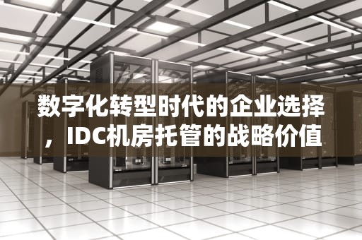 数字化转型时代的企业选择，IDC机房托管的战略价值与技术解析，IDC机房托管