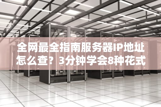 全网最全指南服务器IP地址怎么查？3分钟学会8种花式操作