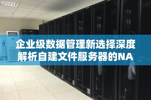 企业级数据管理新选择深度解析自建文件服务器的NAS方案搭建指南