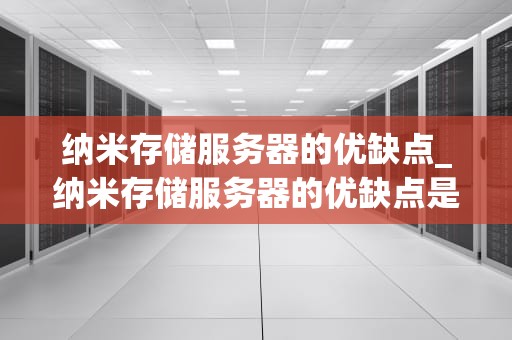 纳米存储服务器的优缺点_纳米存储服务器的优缺点是什么_纳米存储服务器的优缺点