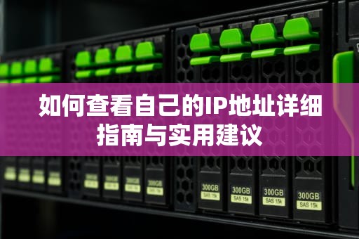 如何查看自己的IP地址详细指南与实用建议