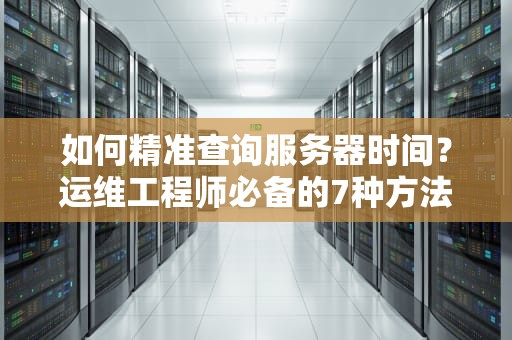 如何精准查询服务器时间？运维工程师必备的7种方法与排错指南