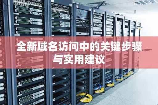 全新域名访问中的关键步骤与实用建议