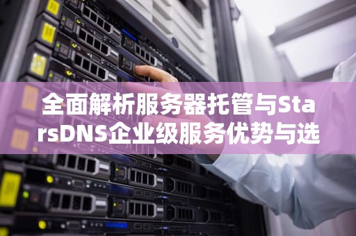 全面解析服务器托管与StarsDNS企业级服务优势与选型指南