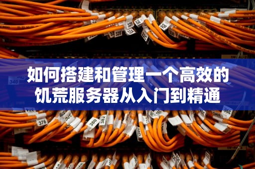 如何搭建和管理一个高效的饥荒服务器从入门到精通