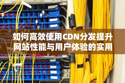 如何高效使用CDN分发提升网站性能与用户体验的实用指南