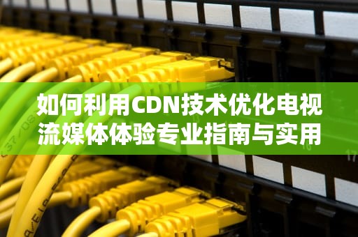 如何利用CDN技术优化电视流媒体体验专业指南与实用建议