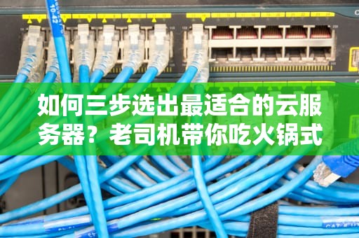 如何三步选出最适合的云服务器？老司机带你吃火锅式选配指南