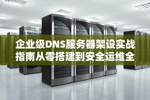 企业级DNS服务器架设实战指南从零搭建到安全运维全解析
