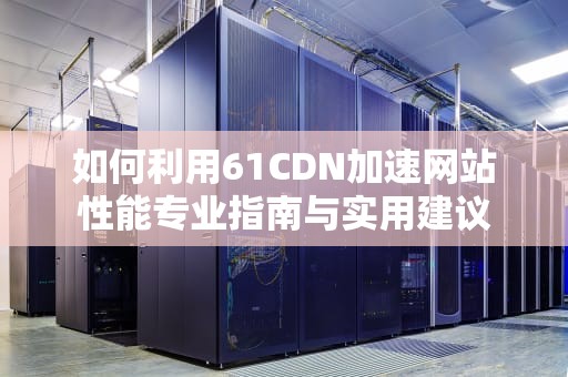 如何利用61CDN加速网站性能专业指南与实用建议