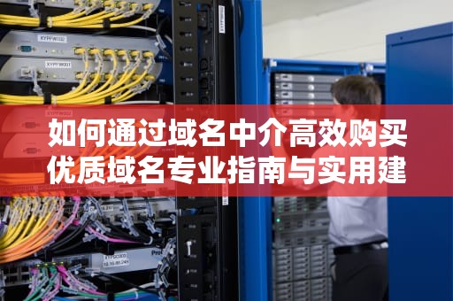 如何通过域名中介高效购买优质域名专业指南与实用建议
