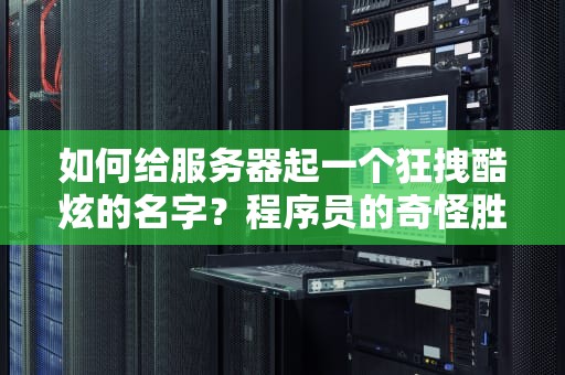 如何给服务器起一个狂拽酷炫的名字？程序员的奇怪胜负欲从键盘开始！